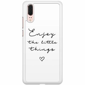 Huawei P20 hoesje - Enjoy life