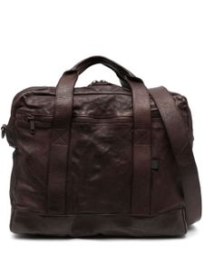 Officine Creative sac pour ordinateur Recruit en cuir - Marron