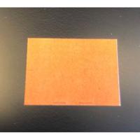 Etiket 2619 oranje permanent rechthoek