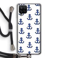 Ankers: Samsung Galaxy A12 Transparant Hoesje met koord