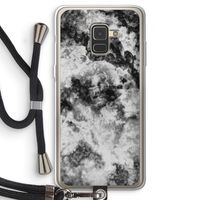 Onweer: Samsung Galaxy A8 (2018) Transparant Hoesje met koord Onweer: Samsung Galaxy A8 (2018) Transparant Hoesje met koord