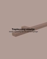 Staaltje trapleuning rechthoekig 40x20mm brons