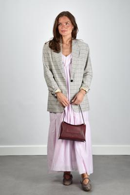 Marant Etoile jurk Vasma RO1003FB-B3J04E light pink