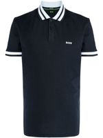 BOSS polo Paddy 2 en coton - Bleu