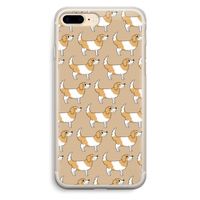 Doggy: iPhone 7 Plus Transparant Hoesje