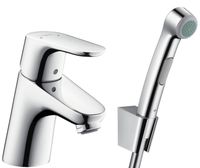 Hansgrohe Focus 70 bidetkraan met handdouche Chroom