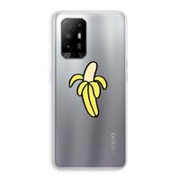 Banana: Oppo A94 5G Transparant Hoesje