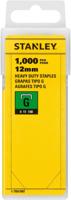 Stanley nietjes type G, 12 mm, doos van 1.000 nietjes