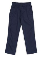 POLO RALPH LAUREN KIDS pantalon à coupe droite - Bleu