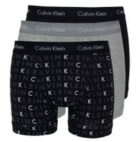 Calvin Klein Boxershorts 3-pack grijs-zwart