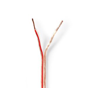 Nedis Speaker-Kabel | 2x 1.5 mm² | 15 m | Transparant | 1 stuks - CABR1500TR150 CABR1500TR150
