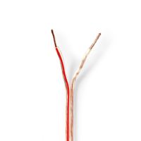Nedis Speaker-Kabel | 2x 1.5 mm² | 15 m | Transparant | 1 stuks - CABR1500TR150 CABR1500TR150