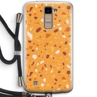 Terrazzo N°24: LG K10 (2016) Transparant Hoesje met koord