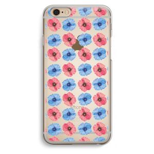 Klaproosjes: iPhone 6 / 6S Transparant Hoesje