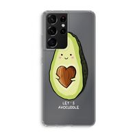 Avocuddle: Samsung Galaxy S21 Ultra Transparant Hoesje