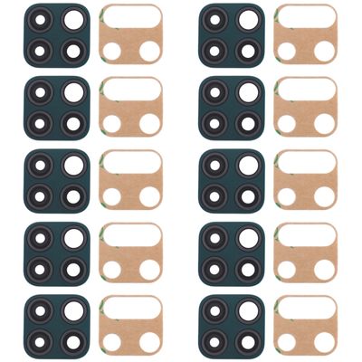 10 PCS originele cameralens aan de achterkant voor Huawei P40 Lite (Groen)