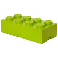 LEGO Brick 8 opbergbox - limegroen - thumbnail