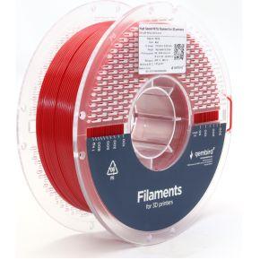 Gembird 3DP-PETG1.75HY-01-R 3D-printmateriaal Polyethyleentereftalaatglycol (PETG) Rood 1 kg