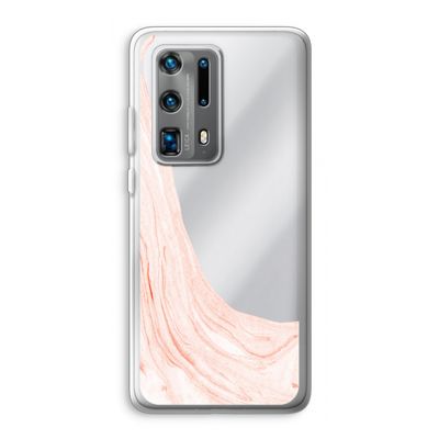 Peach bath: Huawei P40 Pro Plus Transparant Hoesje