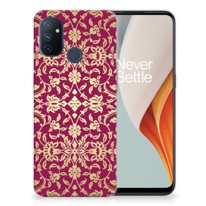 Siliconen Hoesje OnePlus Nord N100 Barok Pink