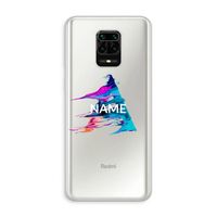 Abstract Spectrum: Xiaomi Redmi Note 10 Lite Transparant Hoesje