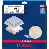 Bosch Accessories 2608901636 Schuurnet voor wand- en plafondschuurmachine Korrelgrootte 80 (Ø) 225 mm 5 stuk(s)