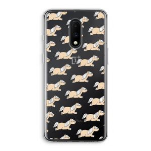 Ponys: OnePlus 7 Transparant Hoesje