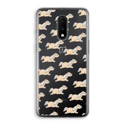 Ponys: OnePlus 7 Transparant Hoesje