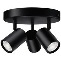 WiZ 8719514554535 IMAGEO WiZ Spots 3x5W B 22-65K RGB RD LED-plafondlamp GU10 15 W Zwart