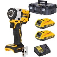 DeWalt DCF922D2T-QW - 18V XR Brushless Compacte Slagsmoersleutel | met 1/2" Pinaansluiting | 2 x 2.0Ah | in Tstak - DCF922D2T-QW