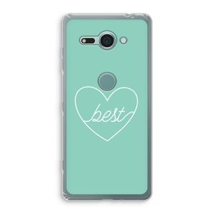 Best heart pastel: Sony Xperia XZ2 Compact Transparant Hoesje