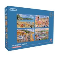 Beside the Seaside Puzzel 4x 500 Stukjes