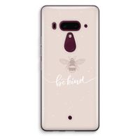 Be(e) kind: HTC U12+ Transparant Hoesje