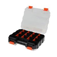 Gereedsschapskist - 15 vakken - 32 x 27 x 8 cm - opberg/sorteer boxen Gereedsschapskist - 15 vakken - 32 x 27 x 8 cm - opberg/sorteer boxen