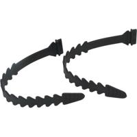 voetriempjes junior 25 cm zwart 2 stuks - thumbnail
