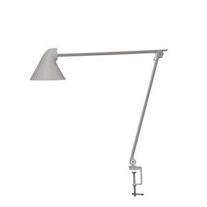 Louis Poulsen NJP Tafellamp met klem - 2700K - Lichtgrijs