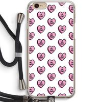 GIRL POWER: iPhone 6 / 6S Transparant Hoesje met koord
