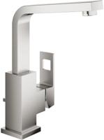 Grohe Eurocube Wastafelmengkraan Supersteel Grohe Eurocube Wastafelmengkraan Supersteel