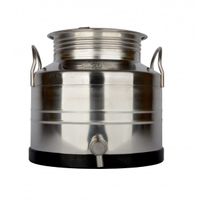 Vat rvs 15 l + kraan