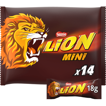 LION Mini melkchocolade uitdeelzak bij Jumbo