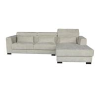 Tower Living 3-zits Loungebank 'Brighton' Rechts, kleur Ivory