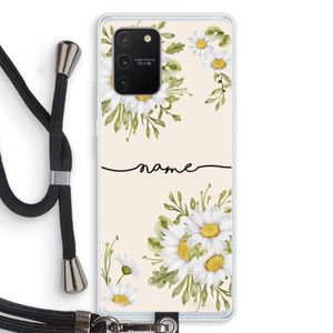 Daisies: Samsung Galaxy S10 Lite Transparant Hoesje met koord