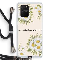 Daisies: Samsung Galaxy S10 Lite Transparant Hoesje met koord