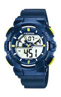 Horlogeband Calypso K5771-3 Rubber Blauw - thumbnail