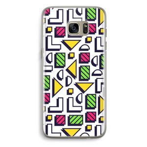 8-bit N°4: Samsung Galaxy S7 Edge Transparant Hoesje