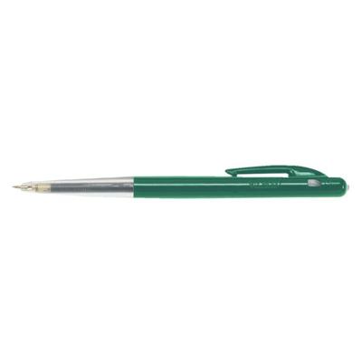 Balpen Bic M10 medium groen | 50 stuks