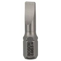 Bosch Accessories Gleuf-bit 5.5 mm Extra hard C 6.3 25 stuk(s) - thumbnail