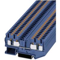Phoenix Contact 3211802 Doorgangsklem 6.2 mm Snelaansluiting Blauw 1 stuk(s) Piece