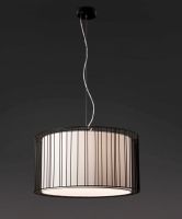Linda zwarte hanglamp Linda zwarte hanglamp