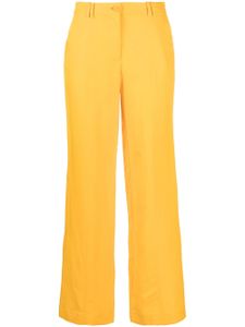 Patrizia Pepe pantalon ample à taille basse - Orange